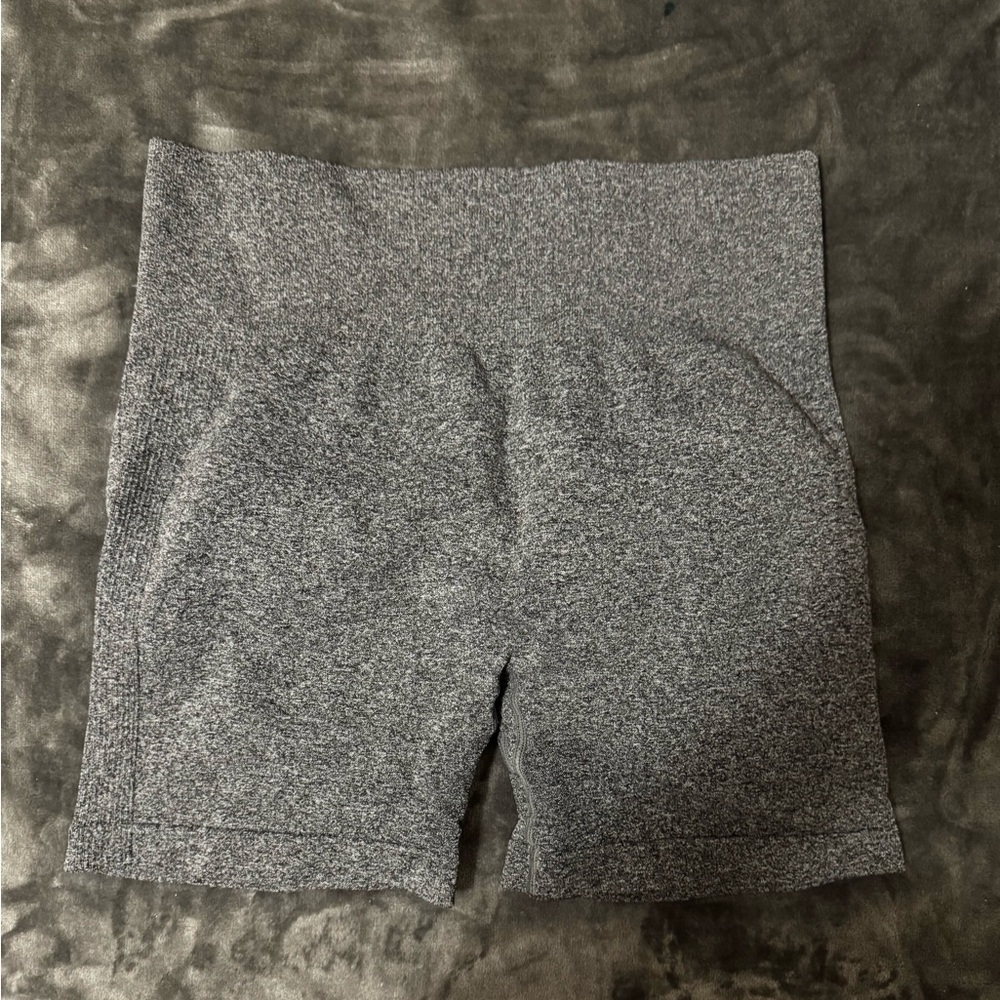 Gym apparel | gym shorts | gray and pink